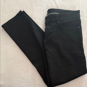 Men’s Hugo Boss Maine Black Jeans 35/32 Straight Leg Zip Fly